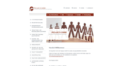 Desktop Screenshot of pegasusgmbh.de
